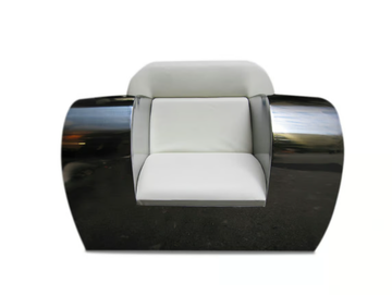 FAT ASS - Stainless steel armchair by ICI ET LÀ - view 3
